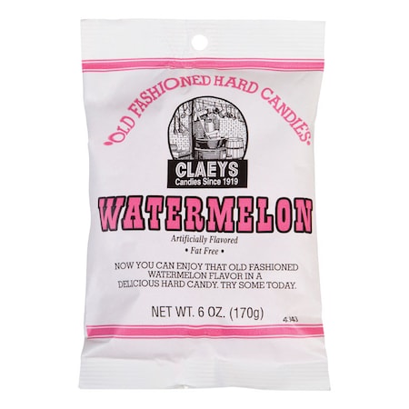 Claeys Candy Claeys Old Fashioned Watermelon Hard Candy 6 oz 681